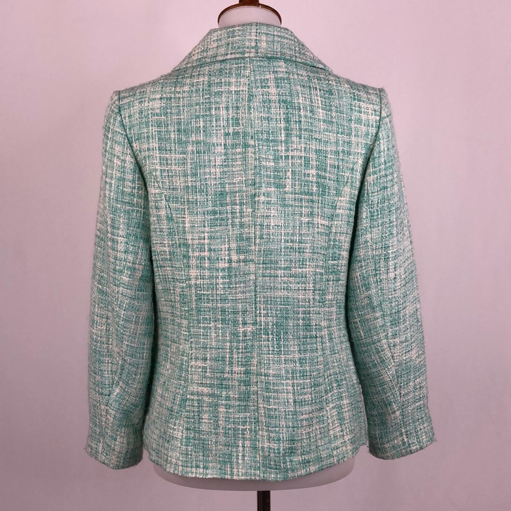 Pendleton Tweed Print 3 Button Blazer / Jacket - image 3
